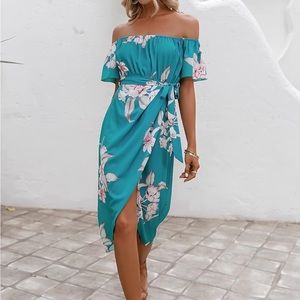 Vintagton Womens Casual Off Shoulde